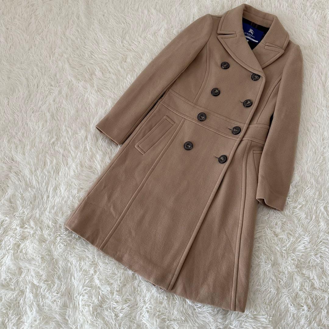 Burberry バーバリーブルーレーベル　ウール100%コート