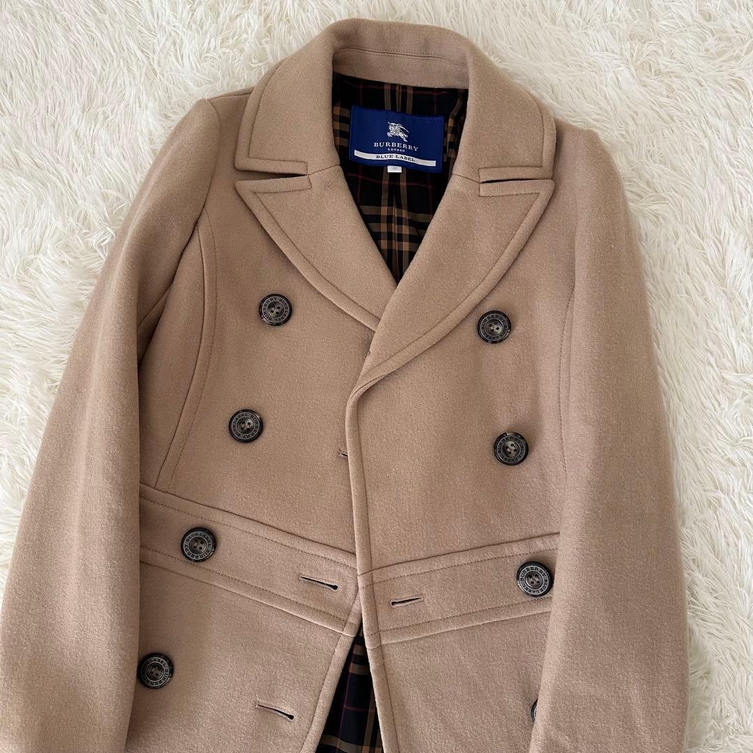 Burberry バーバリーブルーレーベル　ウール100%コート