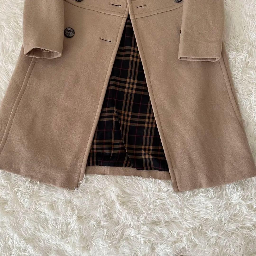 Burberry バーバリーブルーレーベル　ウール100%コート