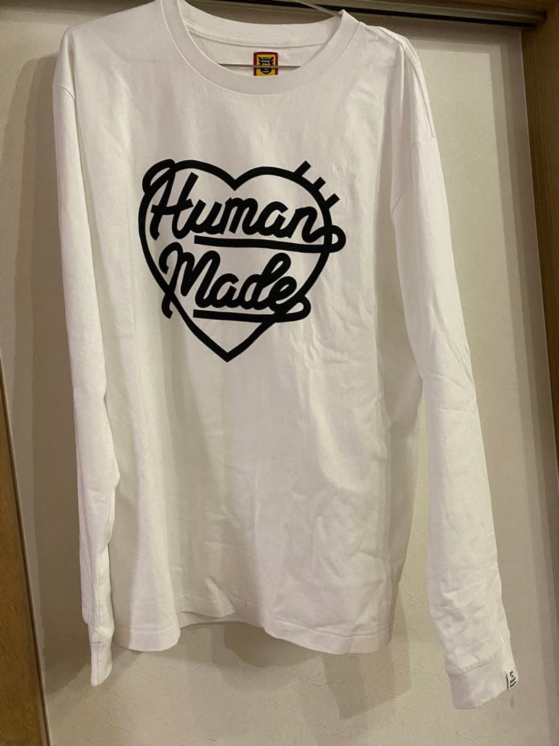 Human Made ハート型ロゴ 長袖カットソーXL