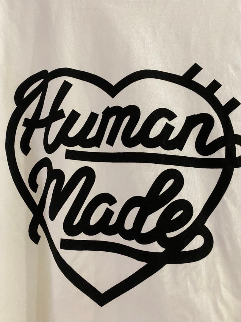 Human Made ハート型ロゴ 長袖カットソーXL