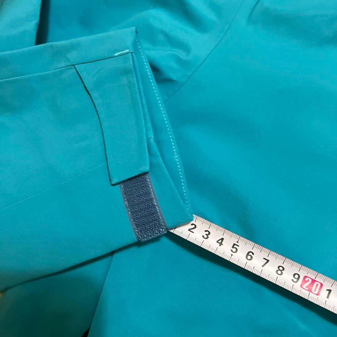 新品Lサイズ　高機能ラウドマウスゴルフメンズダントツ撥水レインウェア　ブルー