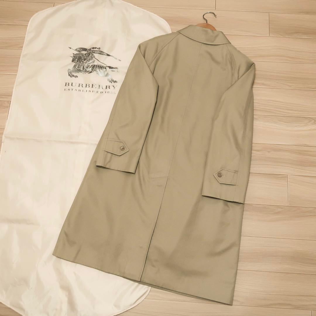 貴重 ヴィンテージ バーバリー ステンカラーコート ライナー付きBURBERRY