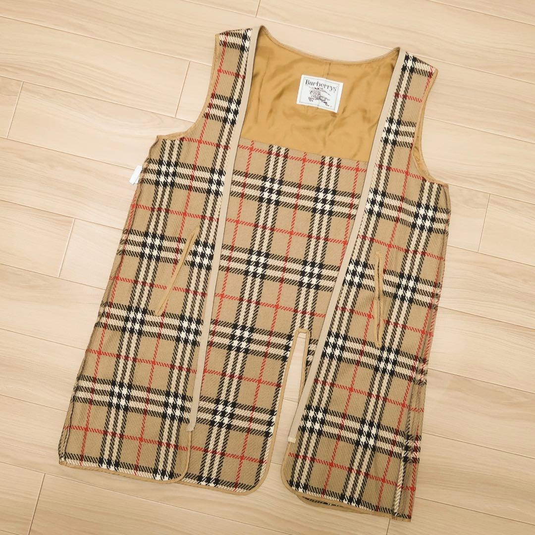 貴重 ヴィンテージ バーバリー ステンカラーコート ライナー付きBURBERRY