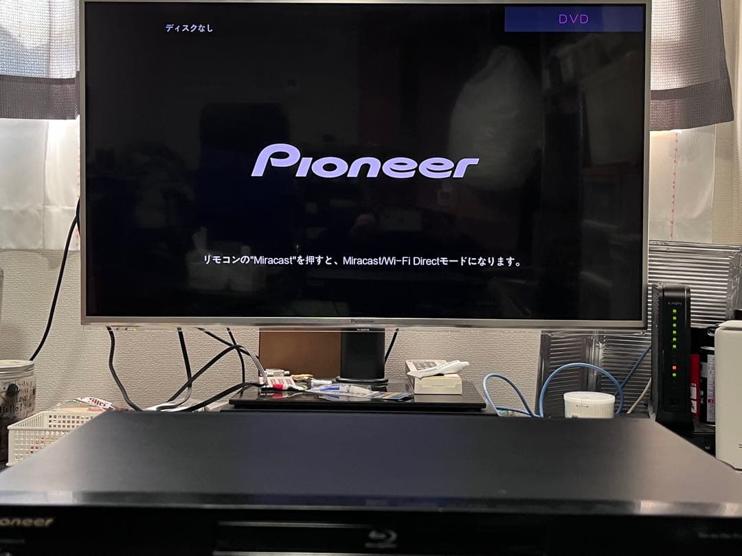 リモコン付き　パイオニア　SACD/ブルーレイプレイヤー　BDP-180-K