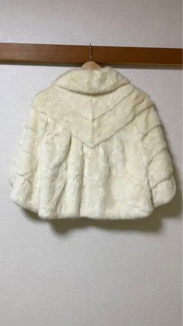 メ*5様 【sale】ミンクポンチョ ボレロアウター ケープコートストール レデ