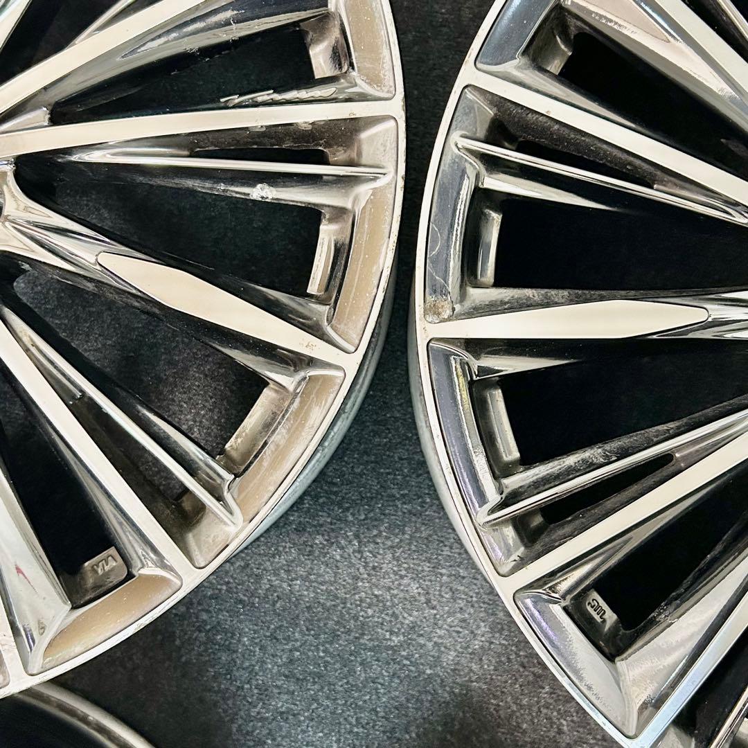 ② 19インチ RAYS VERSUS VOUGE レイズ ベルサス ヴォウジェ