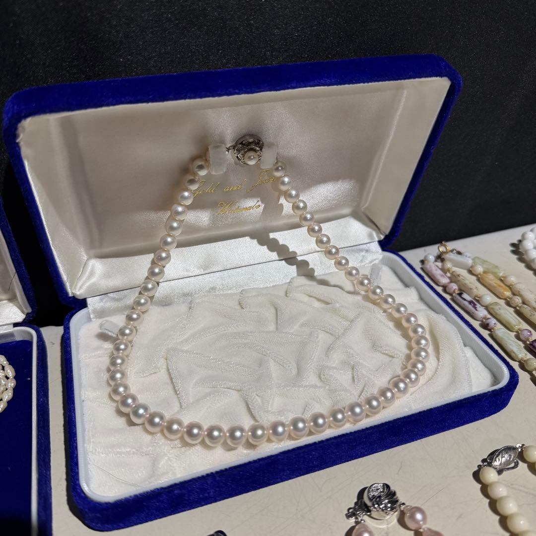 ★ アクセサリー　まとめ売り　遺品整理　生前整理 パール ネックレス ブローチ