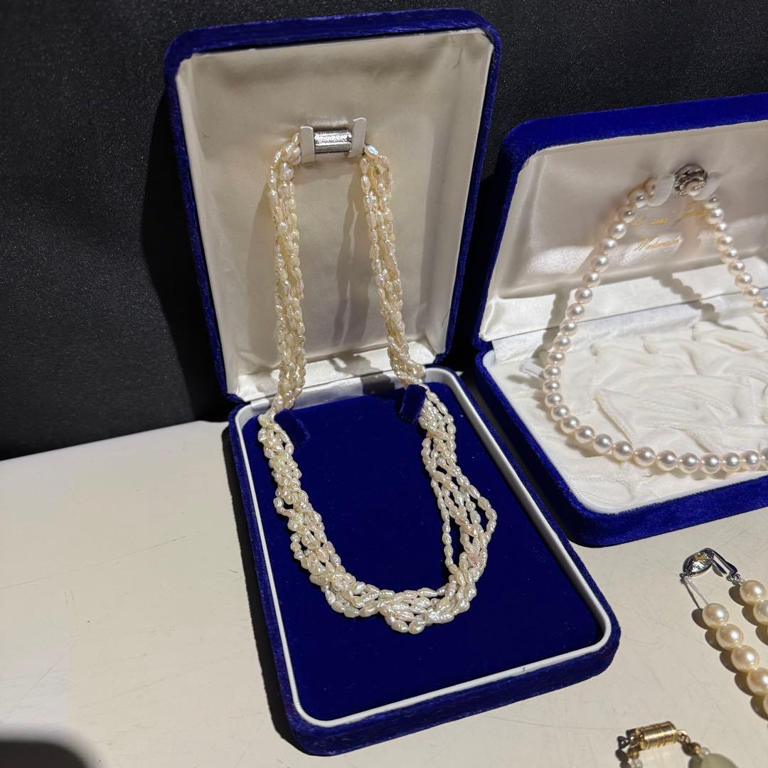★ アクセサリー　まとめ売り　遺品整理　生前整理 パール ネックレス ブローチ