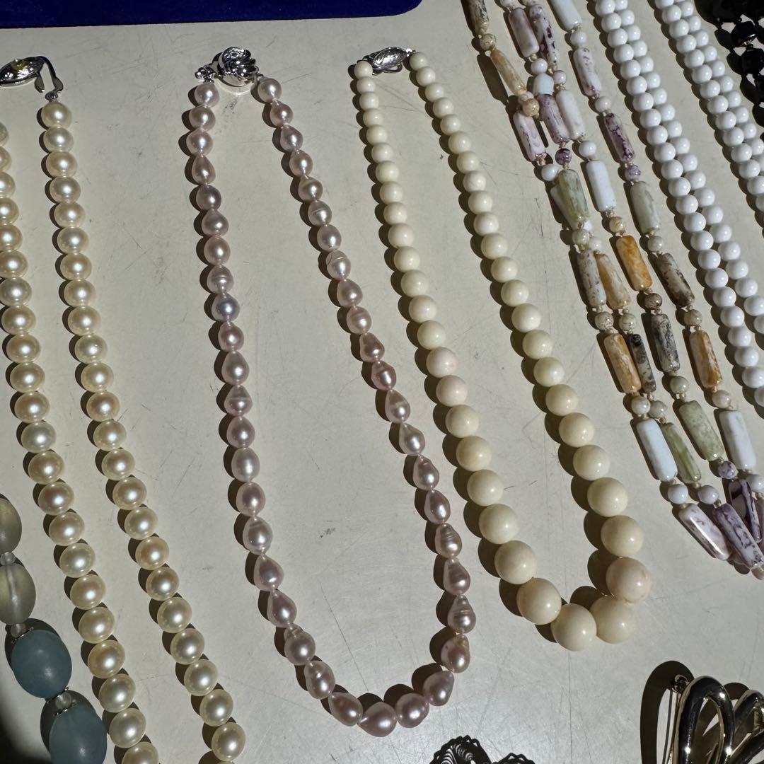 ★ アクセサリー　まとめ売り　遺品整理　生前整理 パール ネックレス ブローチ