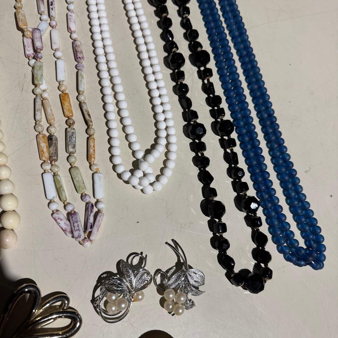 ★ アクセサリー　まとめ売り　遺品整理　生前整理 パール ネックレス ブローチ