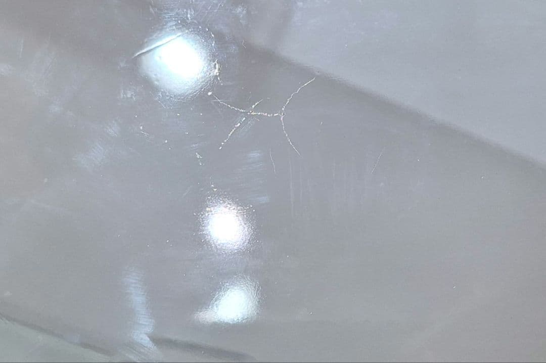 PYREX　オールドパイレックス　花柄　ガラス保存容器 2段　蓋1枚　未使用品