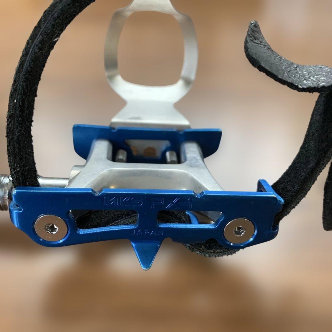 AKS X-1 自転車用ペダル 青