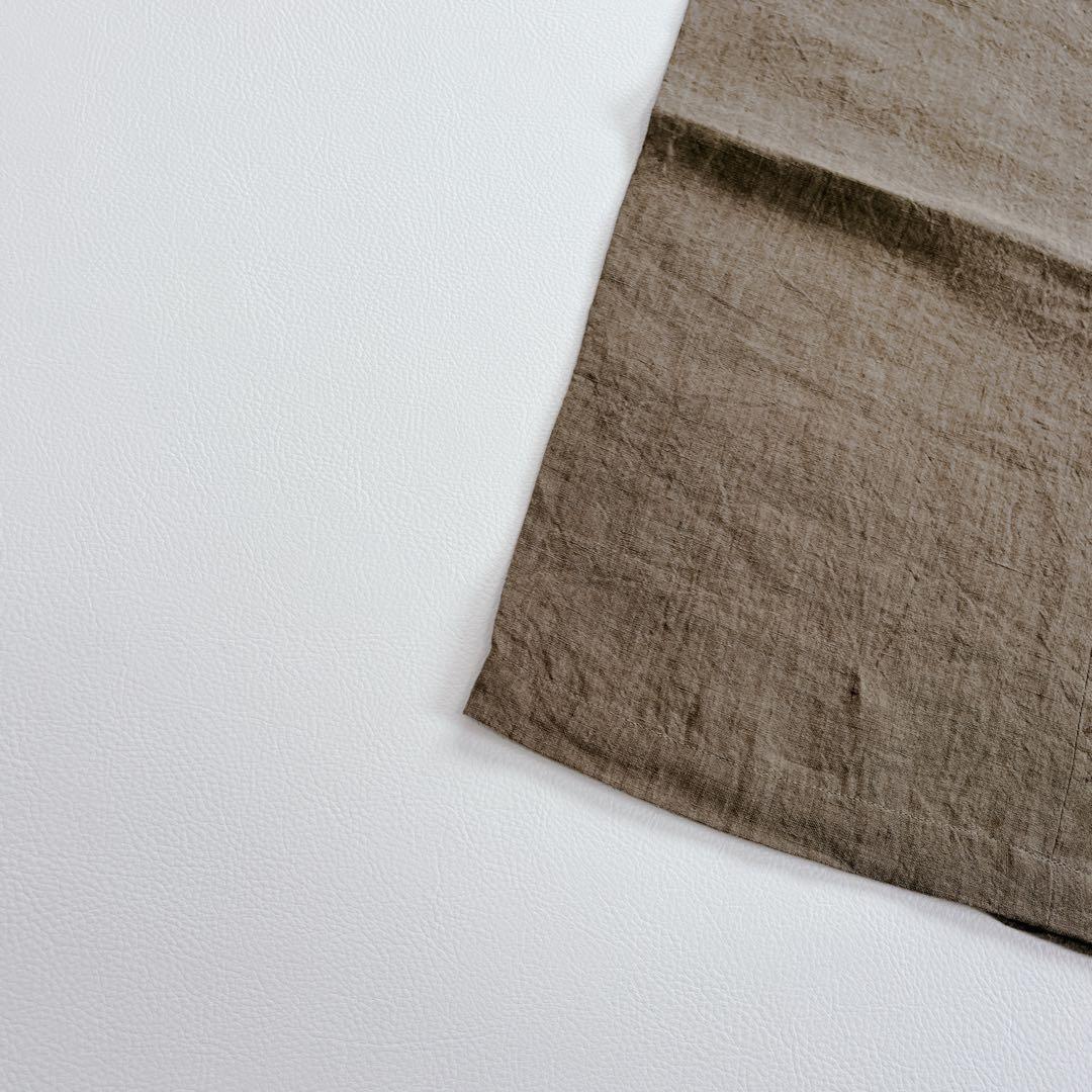 美品✨リネン100% ヨーガンレール ワイドパンツ M カーキ