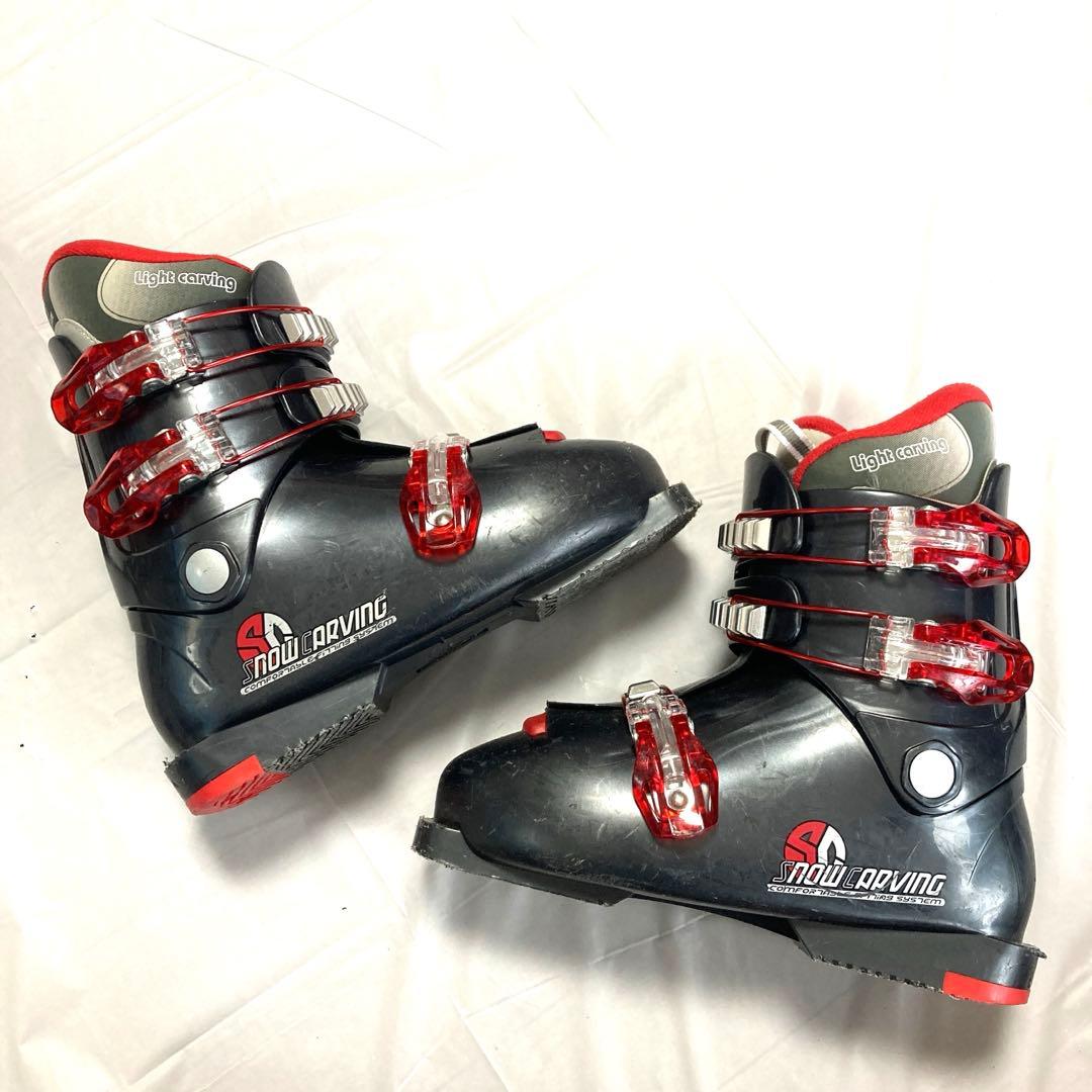 スキー3点セット4点セットスキー板120cmスキー靴24cmジュニア男女兼用