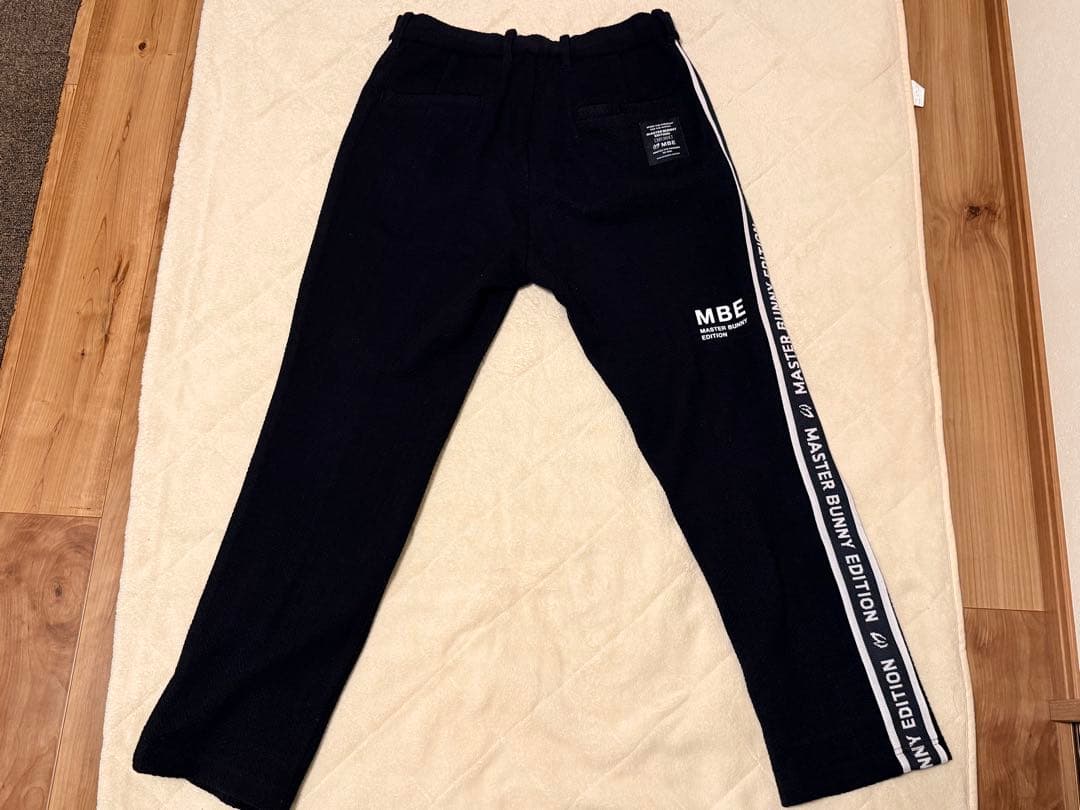 パーリーゲイツ マスターバニー ゴルフパンツ サイズ5（L）/黒 メンズ