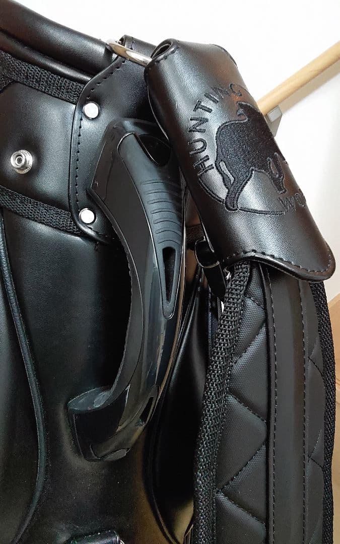 ハンティングワールド　ゴルフ　キャディバッグ　美品!