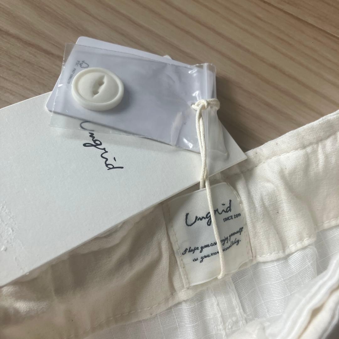 【新品タグ付】Ungridアングリッド ミリタリーボリュームルーズ パンツ