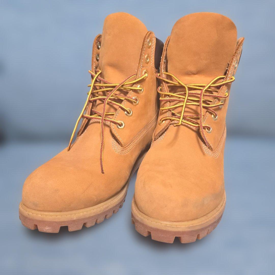革靴 Timberland イエローブーツ 9W 約27cm