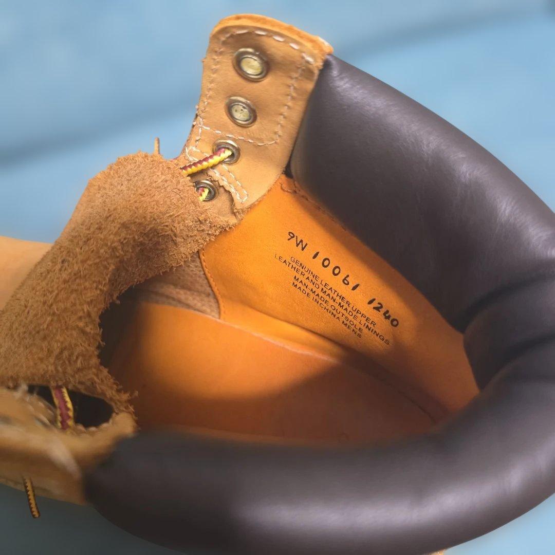 革靴 Timberland イエローブーツ 9W 約27cm