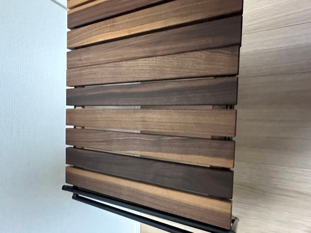 アイアンテーブル(ウォルナット版)　アイアン工房