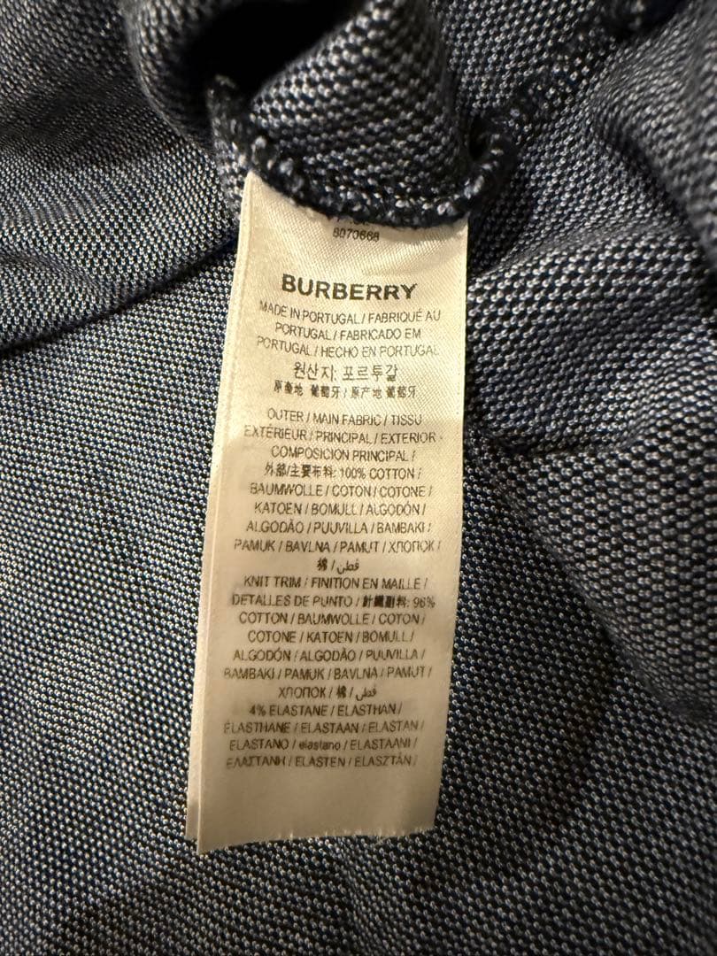 BURBERRY チェック柄 Tシャツ 3XL