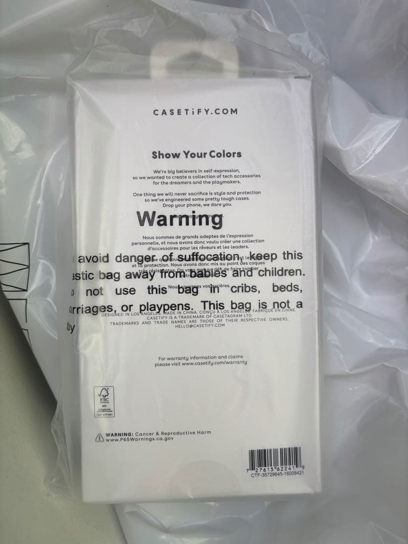 iPhone17PromaxWEEKEND店舗限定フラグメント CASETiFY