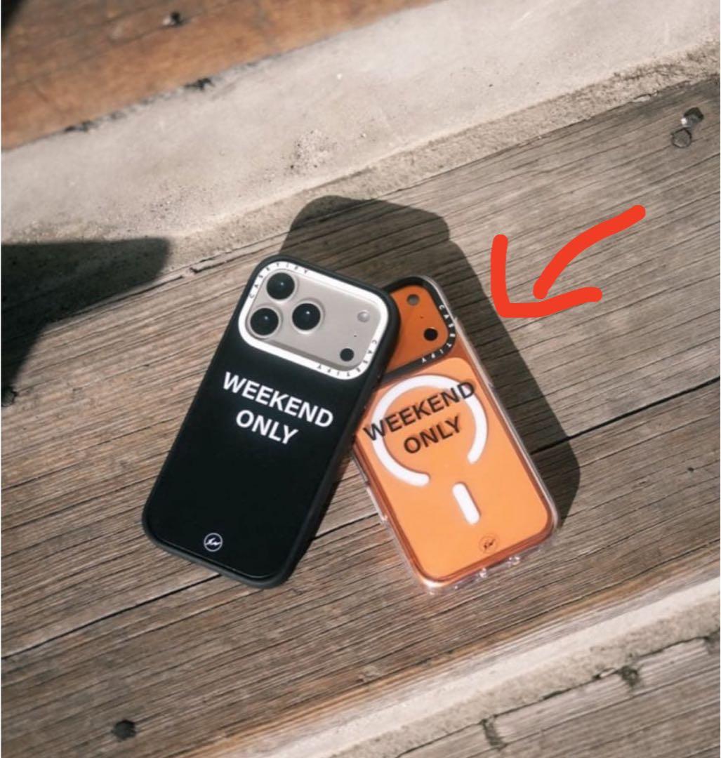 iPhone17PromaxWEEKEND店舗限定フラグメント CASETiFY