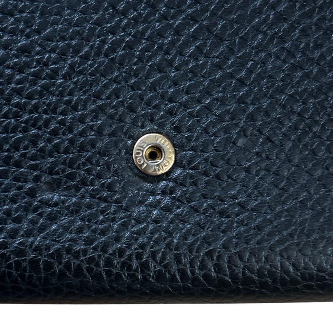 【鑑定済】ルイ ヴィトン　ポルトフォイユカプシーヌ トリヨン　ゴールド金具　美品