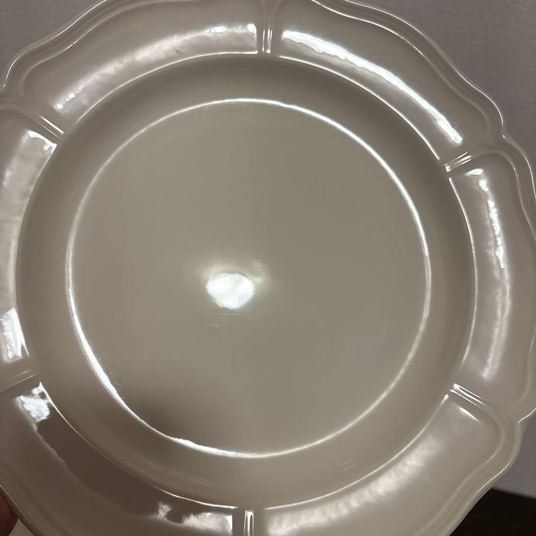 ウェッジウッド　クイーンズウェア　クイーンズプレイン　ディナープレート　26cm