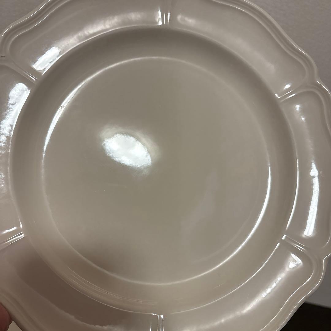 ウェッジウッド　クイーンズウェア　クイーンズプレイン　ディナープレート　26cm