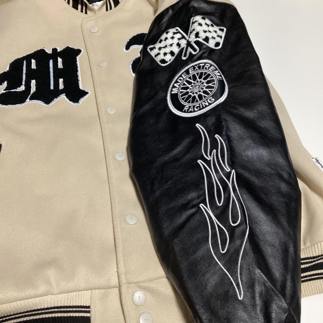 ❤️ノエル❤️新春SALE❤️ウールレザー スタジャン アメカジ　レア美品❤️