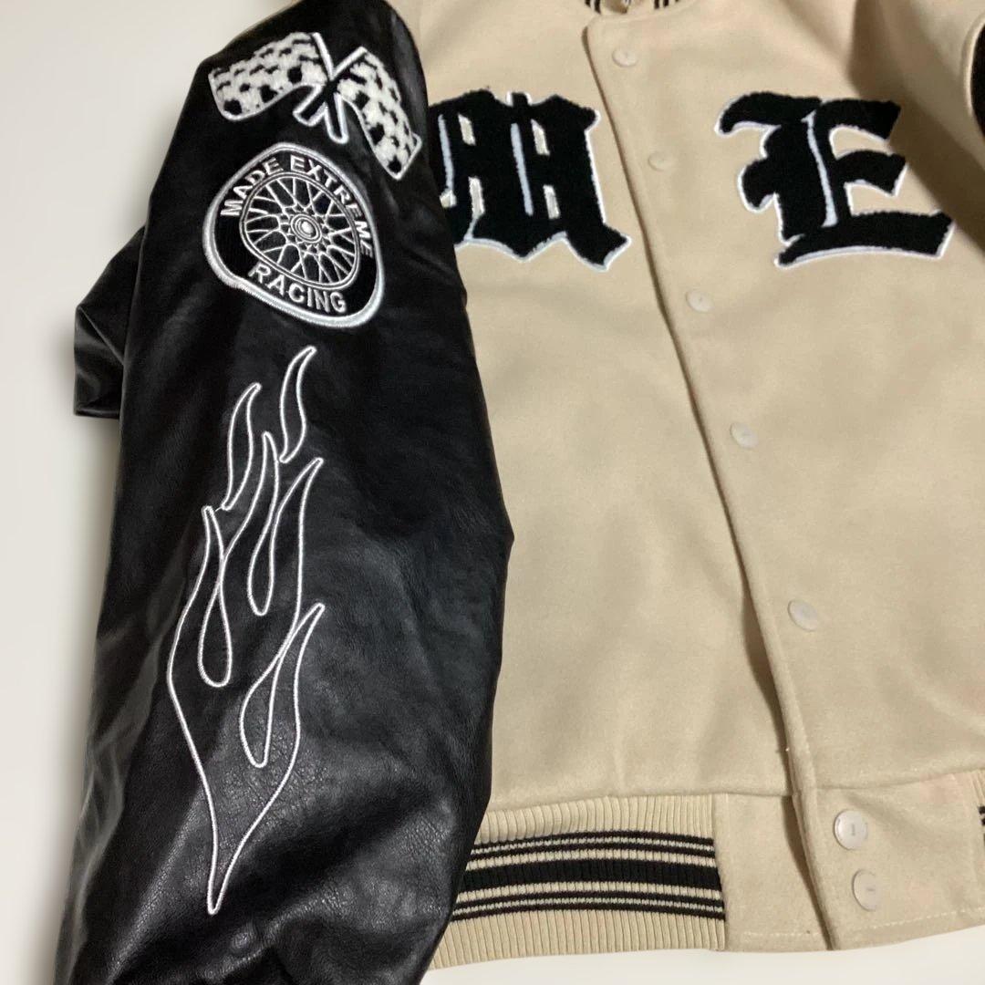 ❤️ノエル❤️新春SALE❤️ウールレザー スタジャン アメカジ　レア美品❤️