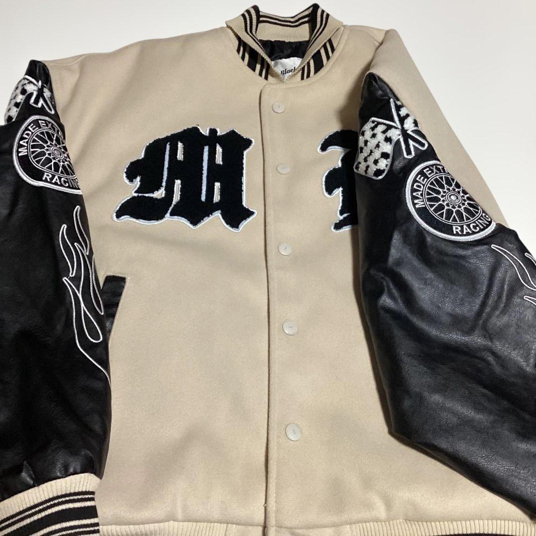 ❤️ノエル❤️新春SALE❤️ウールレザー スタジャン アメカジ　レア美品❤️