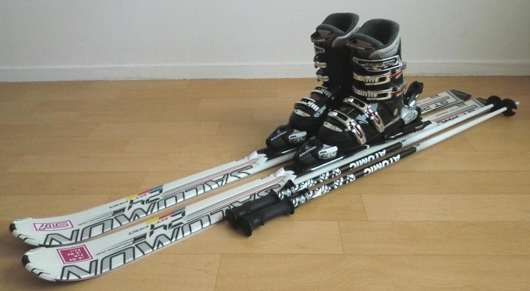 ■■12月・1月限定■送料無料■サロモン■メンズスキーセット■151/25.5■