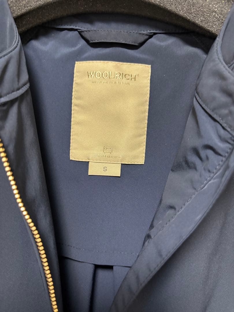 WOOLRICH CITY BOMBERノーカラージャケット