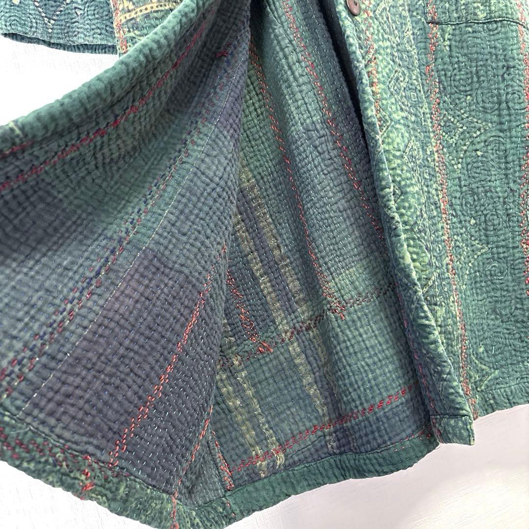 マライカ グドゥリーロングコート 刺し子