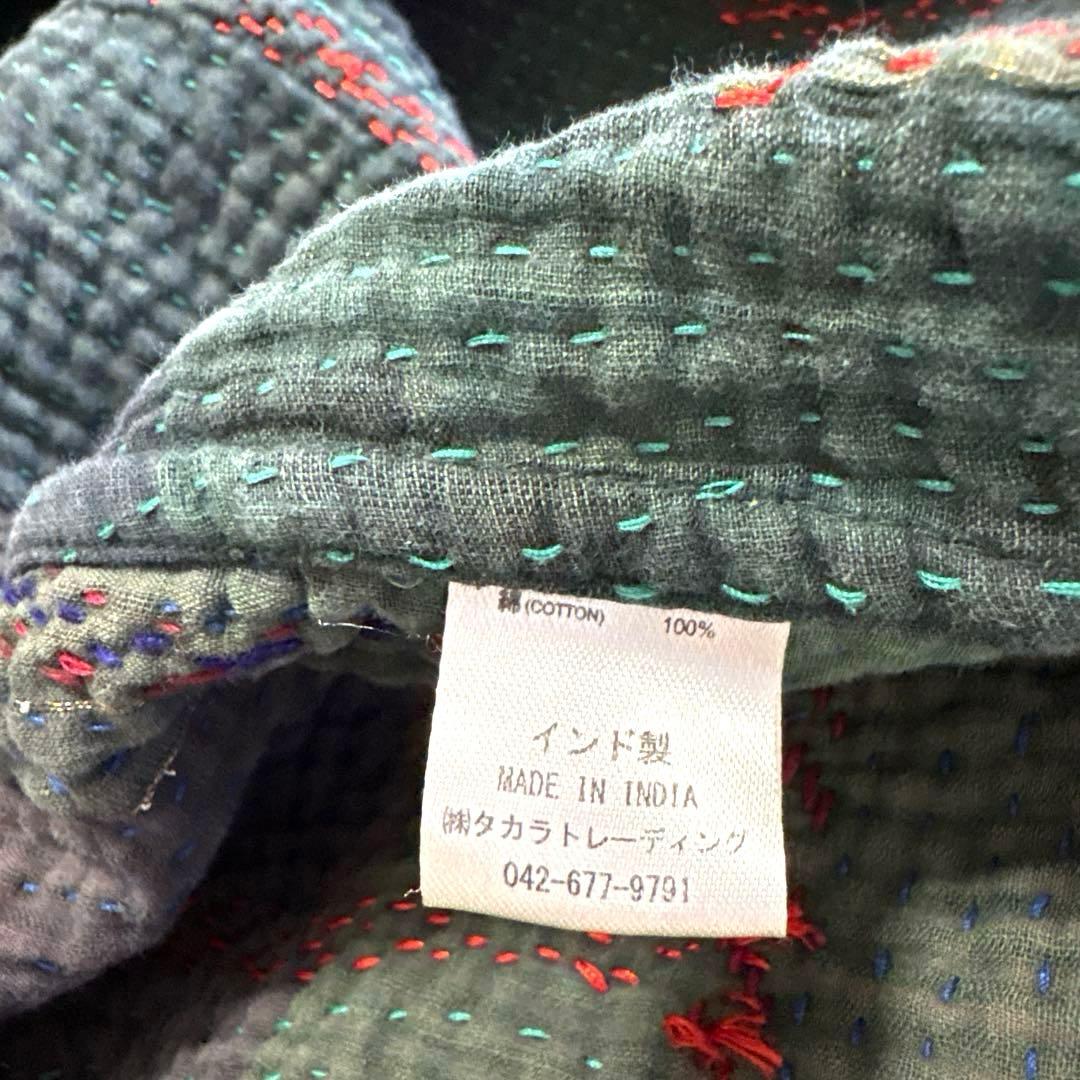 マライカ グドゥリーロングコート 刺し子