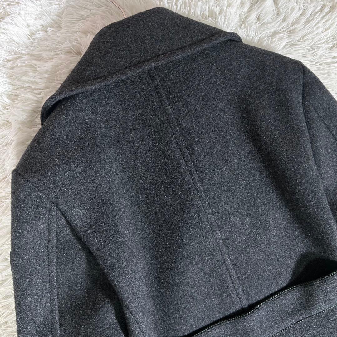 【美品】NEW YORKER ケイタマルヤマ ピーコート メルトンウール 46R