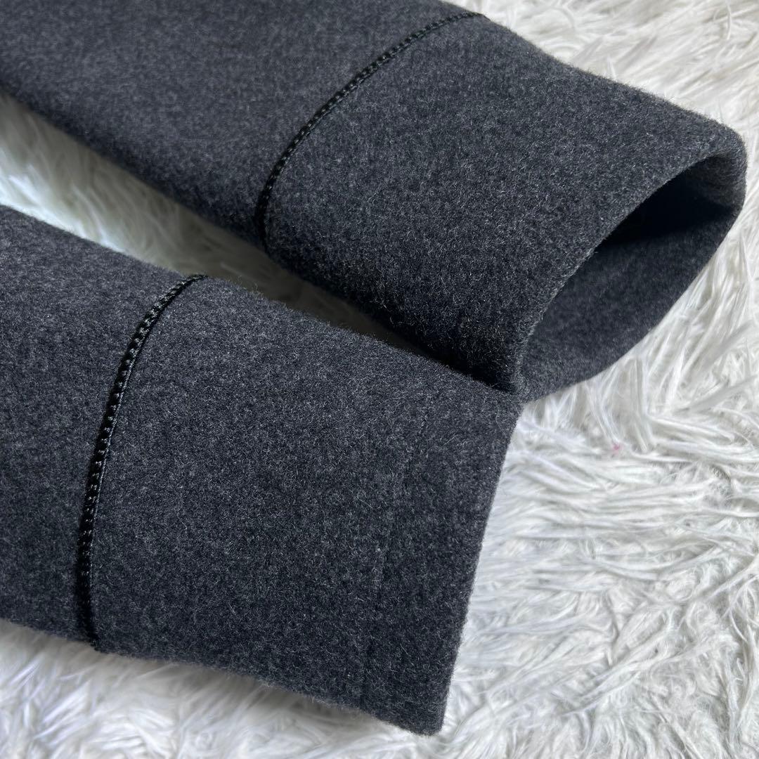 【美品】NEW YORKER ケイタマルヤマ ピーコート メルトンウール 46R