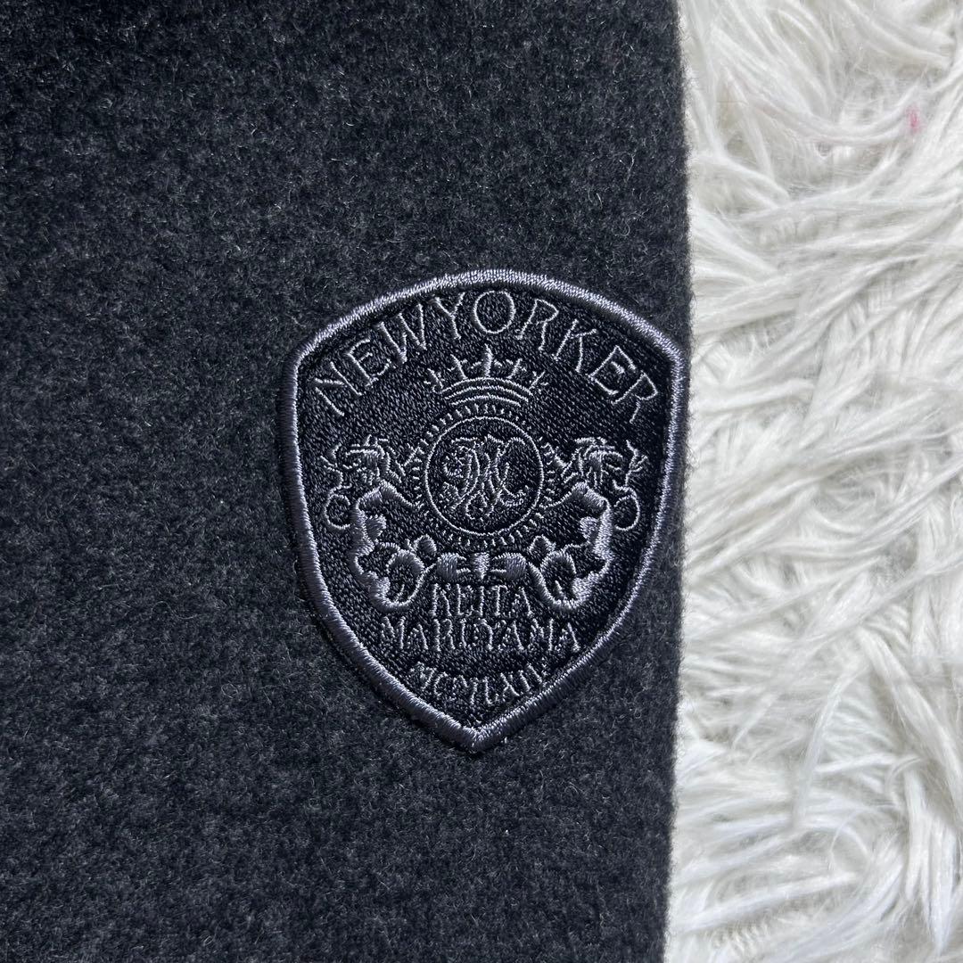 【美品】NEW YORKER ケイタマルヤマ ピーコート メルトンウール 46R