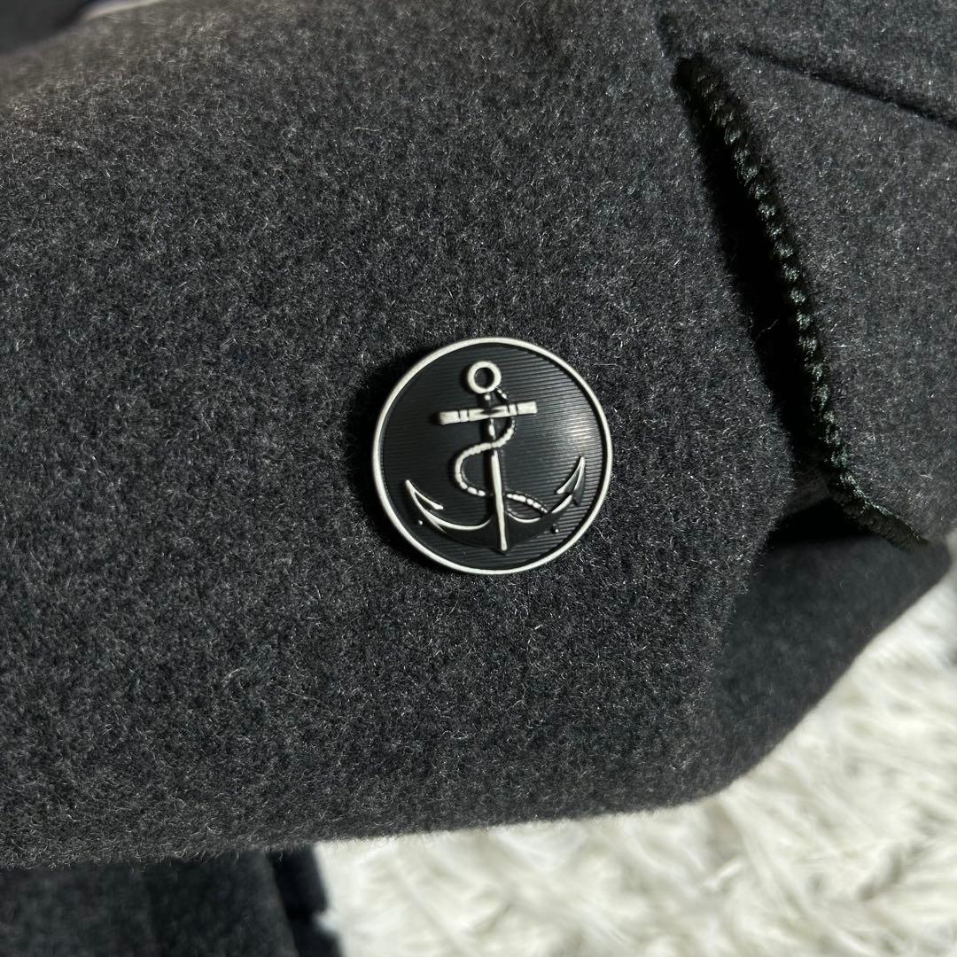 【美品】NEW YORKER ケイタマルヤマ ピーコート メルトンウール 46R