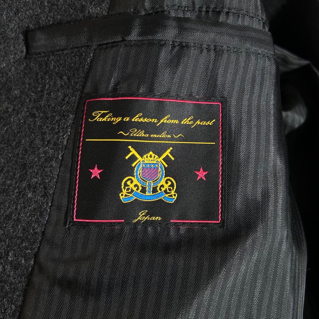 【美品】NEW YORKER ケイタマルヤマ ピーコート メルトンウール 46R