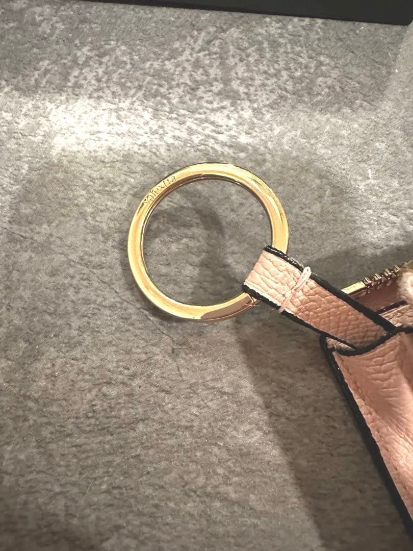 Valextra カーフレザーキーケース ピンク★美品