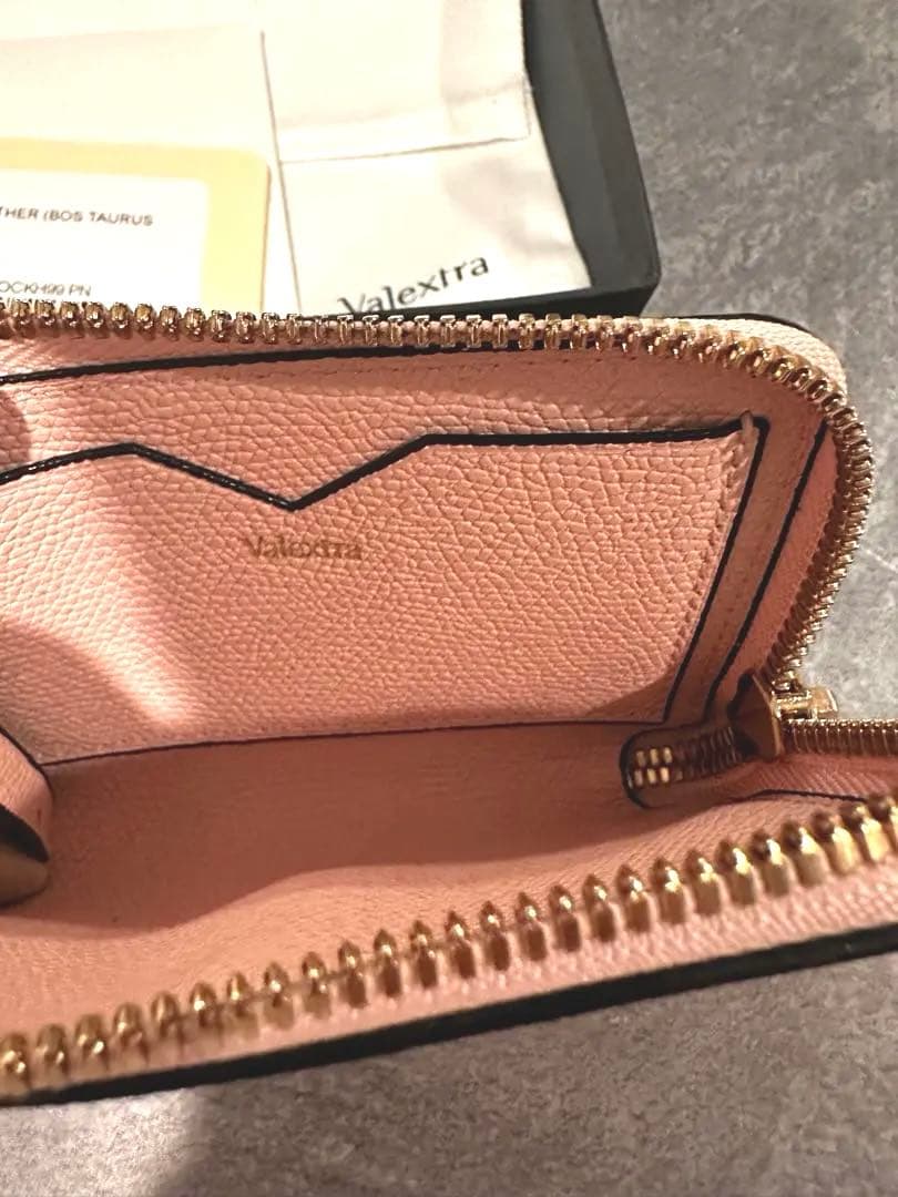 Valextra カーフレザーキーケース ピンク★美品