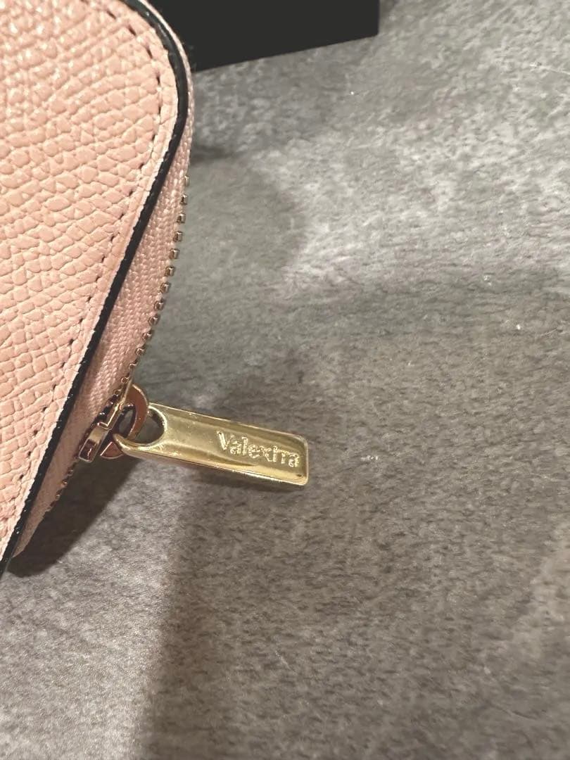 Valextra カーフレザーキーケース ピンク★美品