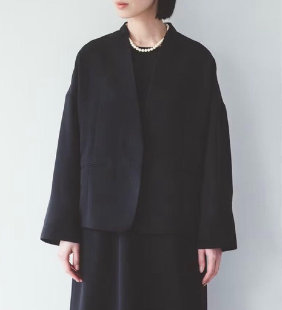 気持ちに寄りそうブラックフォーマルジャケット Mサイズ