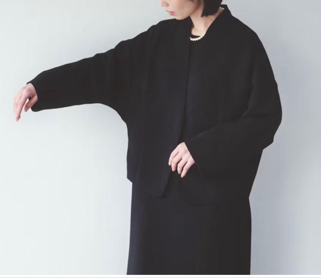気持ちに寄りそうブラックフォーマルジャケット Mサイズ