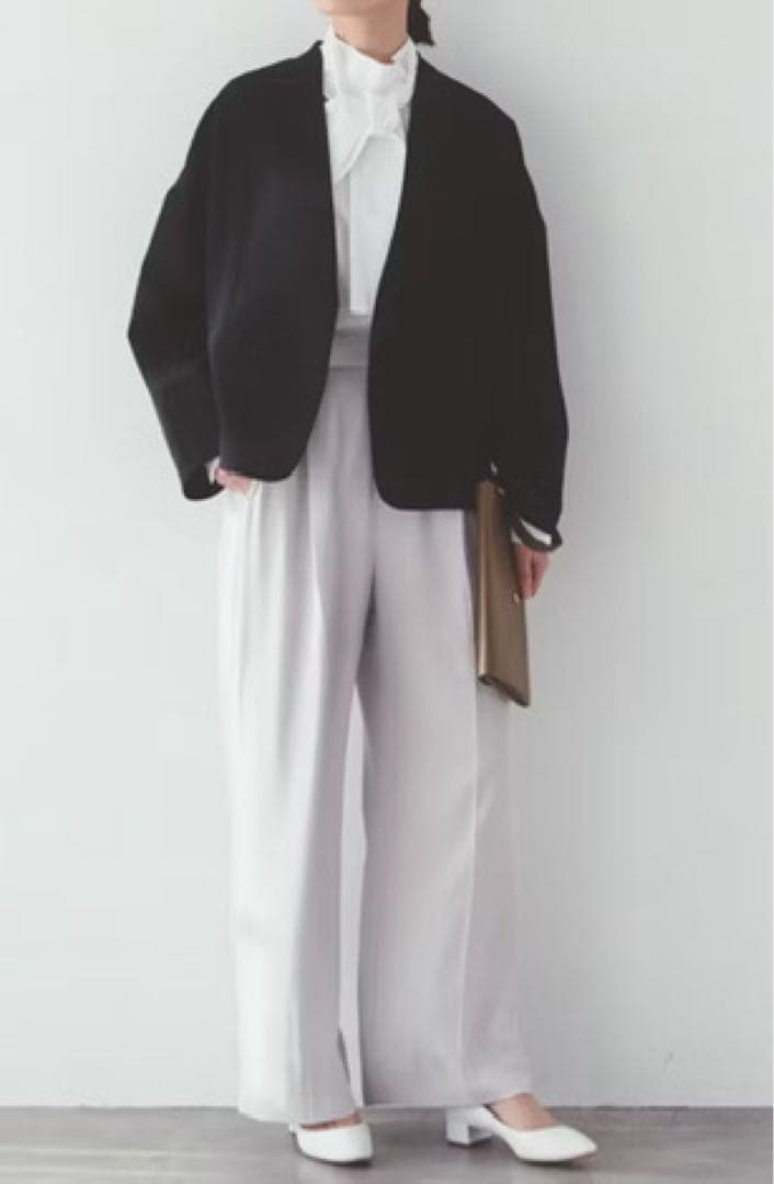 気持ちに寄りそうブラックフォーマルジャケット Mサイズ