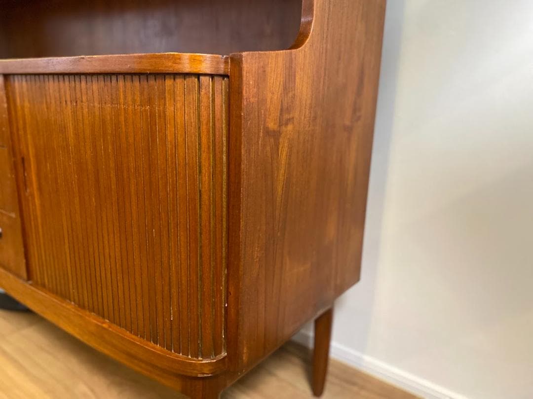 最終値下1960sデンマーク チーク カップボード サイドボード キャビネット